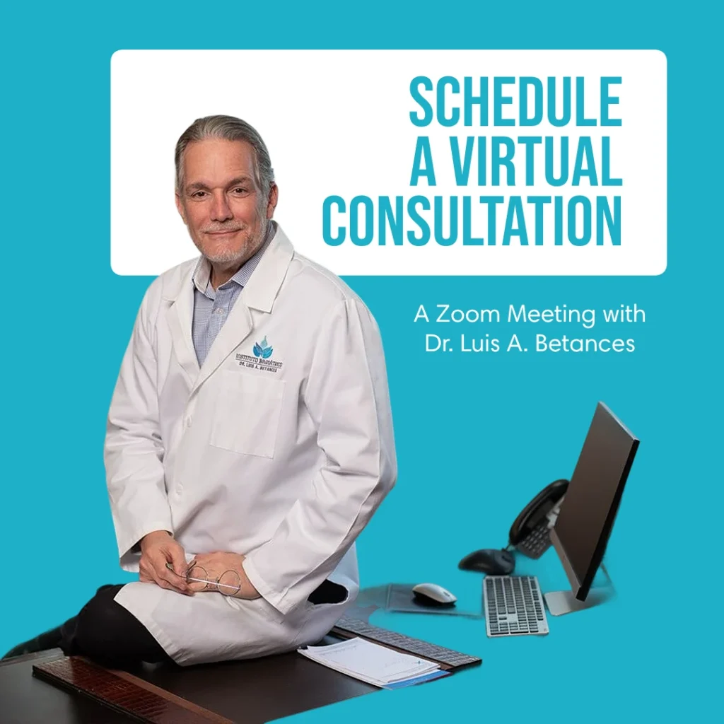 Schedule a virtual consultation with Dr. Luis A. Betances, Bariatric Surgeon, Santo Domingo, Dominican Republic